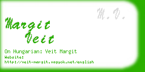 margit veit business card